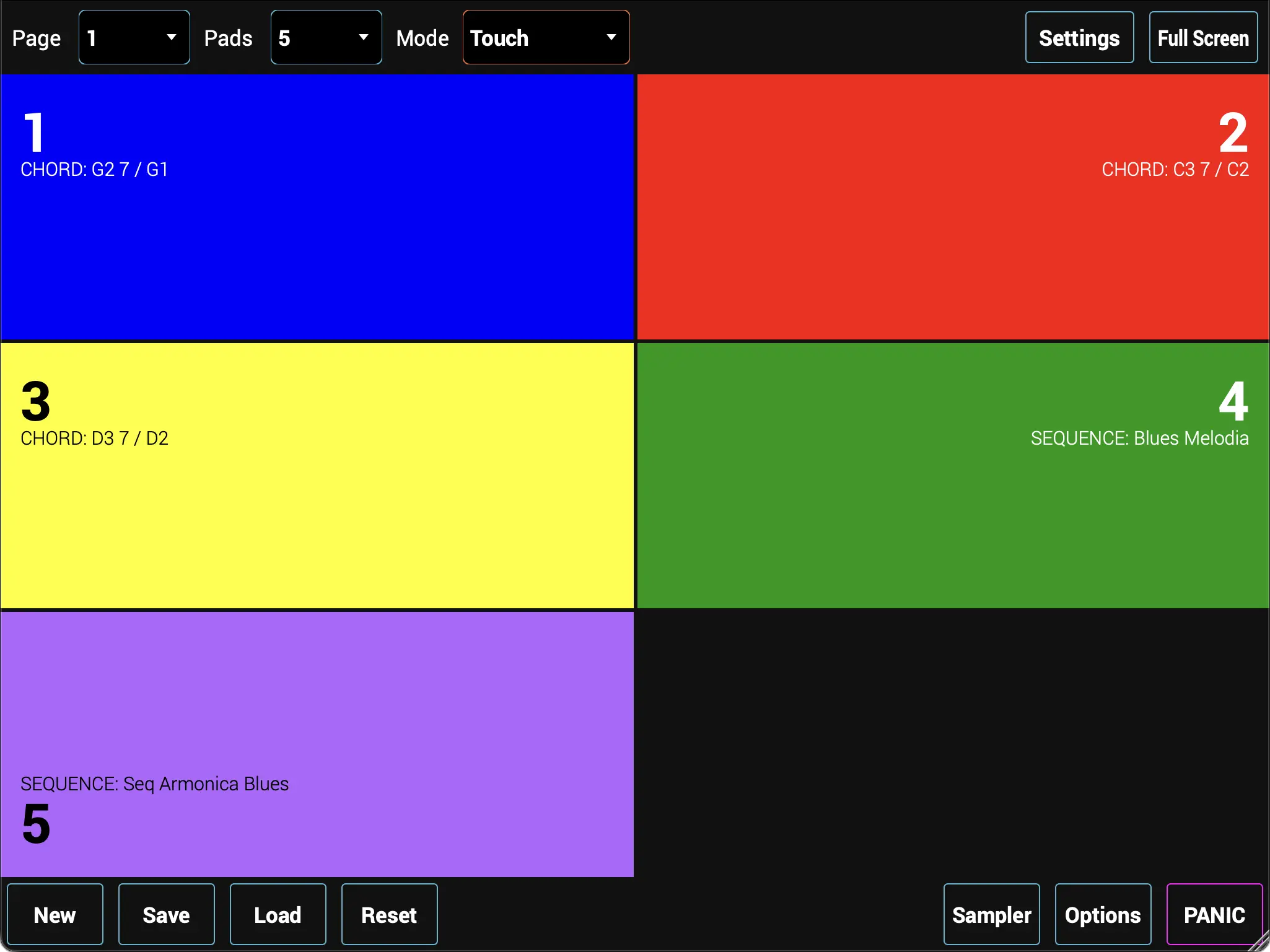 Touch performance surface